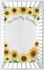 Lençol de Berço Sweet Jojo Designs - Coleção Sunflower - Para Mini Berço