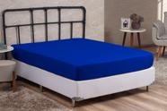 Lençol de Cama Queen PREMIUM 30CM Altura Cama Box Liso Avulso com Elástico Várias Cores - MF ENXOVAIS