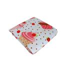 Lençol de Elástico Cupcake Mini Cama 70x150cm Percal 160 Fios 100% Algodão Arrumadinho - Arrumadinho Enxovais