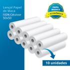 Lençol Descartável De Papel 100% Celulose Virgem 50x50 C/10 - SUL PAPER