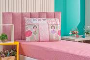 Lençol Para Cama de Solteiro Infantil Menina Bailarina Rosa - Casa Pedro