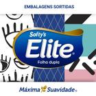 Lenços de Papel kit 100 Folhas Elite Máxima Suavidade Folha Dupla