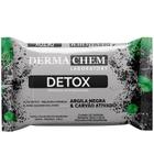 Lencos demaquilantes detox com argila negra