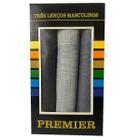 Lenços Masculinos De Bolso 39cm 100% Algodão Diversas Cores