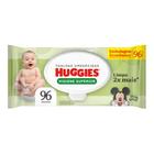 Lenços Umedecidos Huggies Higiene Superior 96 Unidades