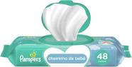 Lenços Umedecidos Pampers Cheirinho de Bebê 48 unidades - P&G