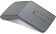 Lenovo Yoga Mouse com Laser Presenter, 2.4GHz Wireless Nano Receiver &amp Bluetooth 5.0, Premiada Ergonomic V-Shape, Ajustável 1600 DPI, Mouse Óptico, GY50U59626, Cinza De Ferro, cinza