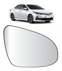 Lente com Base Espelho Retrovisor Corolla 2015 2016 a 2020