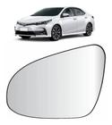 Lente com Base Espelho Retrovisor Corolla 2015 2016 a 2020