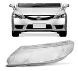 Lente De Farol Honda New Civic / 13 a 18 - Lado Esquerdo (Motorista) - RF