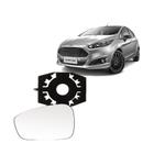 Lente e Base Retrovisor Esquerdo New Fiesta 2012 A 2019