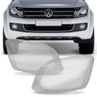 Lente Farol Amarok 2010 2011 2012 2013 2014 2015 2016 Transparente - Prime