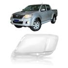 Lente farol esquerdo hilux pick-up 2012/2015