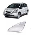 Lente farol esquerdo honda fit 2009/2012