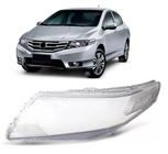 Lente Farol Honda City 2009 2010 11 2012 2013 2014 Esquerdo - Geral