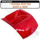 Lente Lanterna Traseira Honda Pop 100 2009 A 2015 Stlu