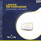 Lente retrov renault sandero 09/ esq 5008110833
