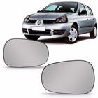 Lente Retrovisor Clio 03 04 05 06 07 08 09 11 12 Com Base