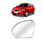 Lente Retrovisor Clio Renault 2013 Á 2017 Com Base