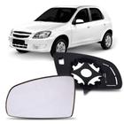 Lente Retrovisor Com Base Chevrolet Celta Meriva Prisma 2007