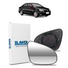 Lente Retrovisor Com Base Etios 14-19 Manual Lado Esquerdo