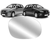 Lente retrovisor com base peugeot 206 207 99.. ld direito