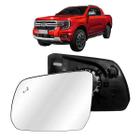 Lente retrovisor com base ranger 2023 com sensor motorista