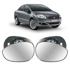 Lente Retrovisor Fiat Linea 2008 a 2016 Escolha o Lado - Evo-X Retrovisor