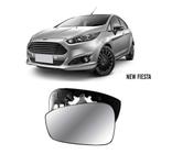 Lente Retrovisor Ford Fiesta 2013 a 2019 Esquerdo