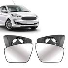 Lente Retrovisor Ford Ka+ 2014 a 2022 Escolha o Lado