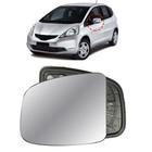 Lente Retrovisor H Fit 2010 a 2014 Esquerdo