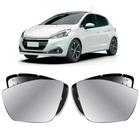 Lente Retrovisor Peugeot 208 2013 a 2019 Escolha o Lado