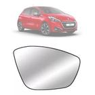 Lente Vidro Retrovisor p/ Peugeot 208 2008 Cactus C3 (novo) passageiro EB248