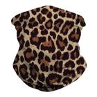 (Leopard) Máscara facial de balaclava multiuso (Leopard) Tubo de pescoço para ciclismo - Wokex