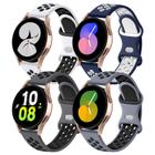 Lerobo 4 Pulseiras de Silicone para Galaxy Watch (Cores Variadas)