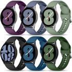 Lerobo 6 Pack Pulseiras de Silicone para Galaxy Watch, 20mm