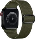 Lerobo Pulseira Trançada Compatível com Apple Watch (Verde)