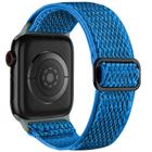 Lerobo Pulseira Trançada Nylon p/ Apple Watch 38mm-49mm (Azul Klein)