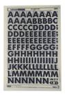 Letraset Decalque 25 X 38cm Letras Adesivas 25.4mm Altura