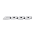 Letreiro "2000" Escovado VW - Marçon 9508
