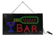 Letreiro de Bar Placa Iluminada LE-3004 Decoração Luz LED RGB Colorida