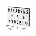 Letreiro Luminoso Led Box com Letras