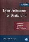 Licoes Preliminares De Direito Civil - AB EDITORA