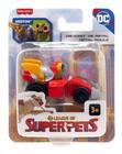 Liga Super Pets Dc Coleção C/ 4 Carrinhos Metal Fisher-price HGL20