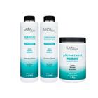 Light Hair Kit Shampoo Condicionador e Mascara D-Pantenol 1L