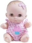 Lil Cutesies 8.5" All Vinyl Baby Doll posable e lavável de roupa removível Mimi - Olhos Castanhos JC Toys Idades 2+