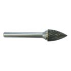 Lima Rotativa Metal Duro Arvore Pontiaguda 6,00mm x 18mm Simples HTOM