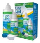 Limp lent solução para lente de contatos 350ml+ frasco de 120ml + estojo para lentes