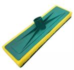Limpa Azulejo em Plástico com Esponja Verde/Amarela Sem Cabo - Bruba Lar