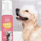 Limpa carinha pet clean espuma higienizadora para face cães e gatos